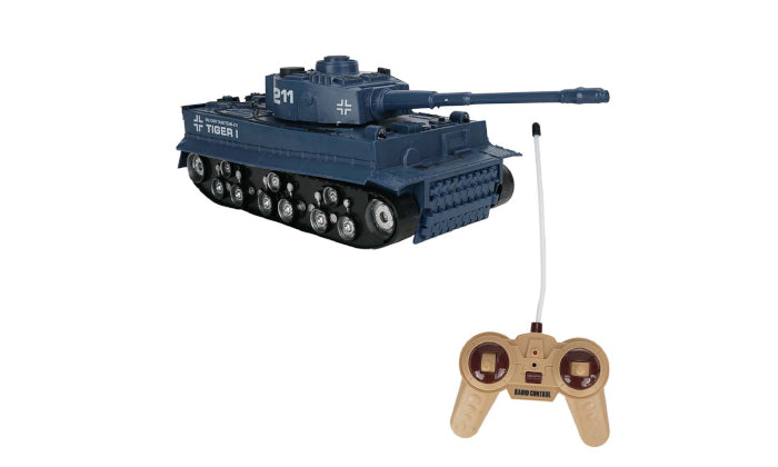 LCF 1:18 2.4G Military Tank Model RC Battle Panzer Toy with Smoke