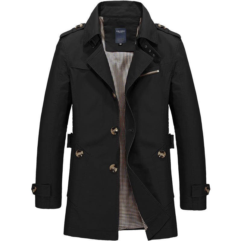 Men's Casual Trench Coats – Hyperli1