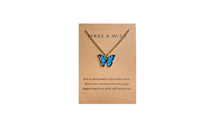 Brandy butterfly necklace deals