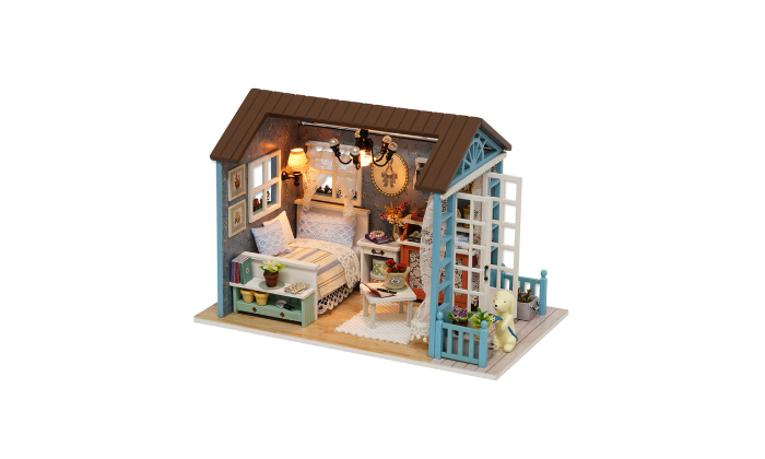 Wooden dollhouse discount kits