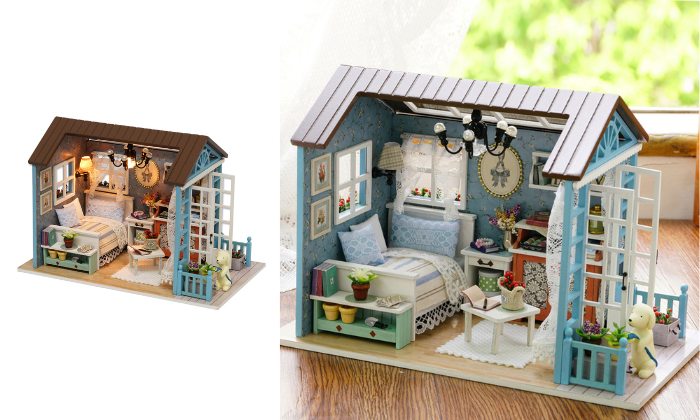 Diy mini doll on sale house