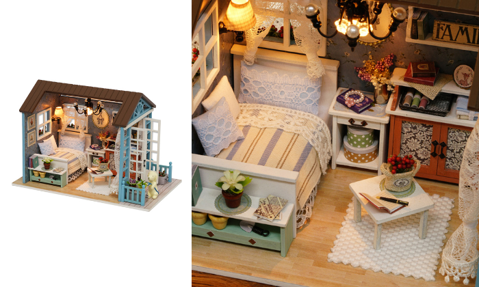 Diy mini online dollhouse