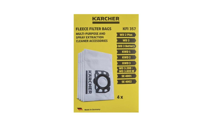 Karcher Vacuum Fleece Filter Bags Kfi 357 For Wd2 Wd3 Se4001 – Hyperli