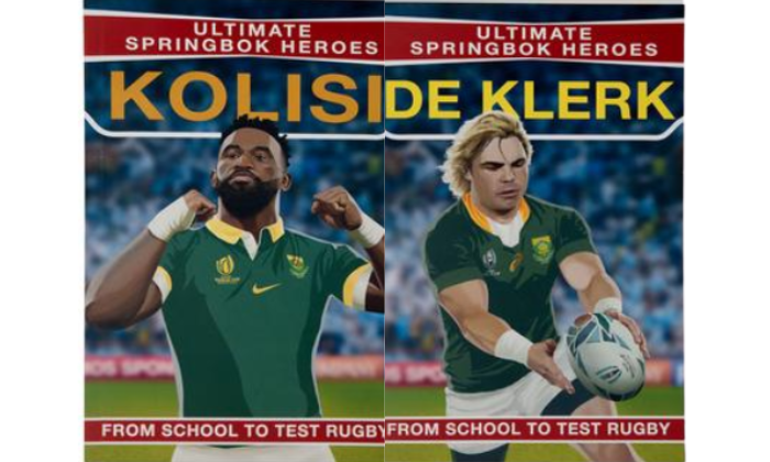 Springbok Rugby Book Cover Ultimate Springbok Heroes Book - Various Players - English/Afrikaans ...