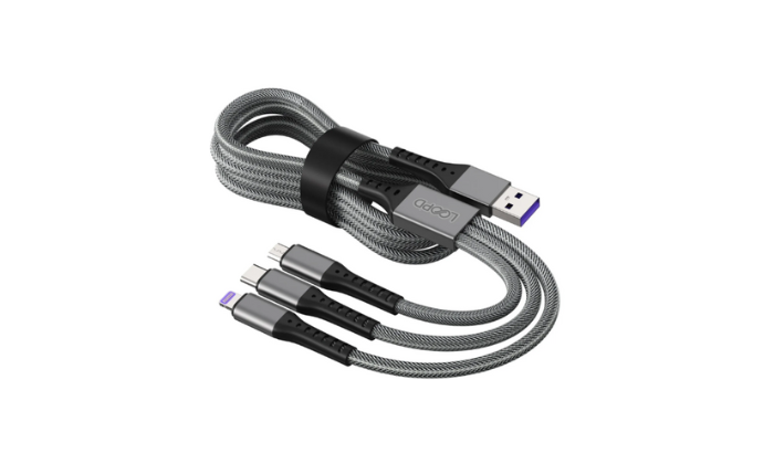 LOOPD 3-In-1 Multi Cable 1.2M - Black – Hyperli