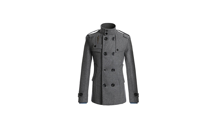 Mid-Length Wool Trench Coat – Hyperli