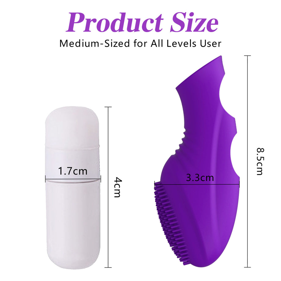 Wearable G-Spot Vibration Finger Sleeve Hyperli Wearable G-Spot Vibration Finger Sleeve Hyperli
