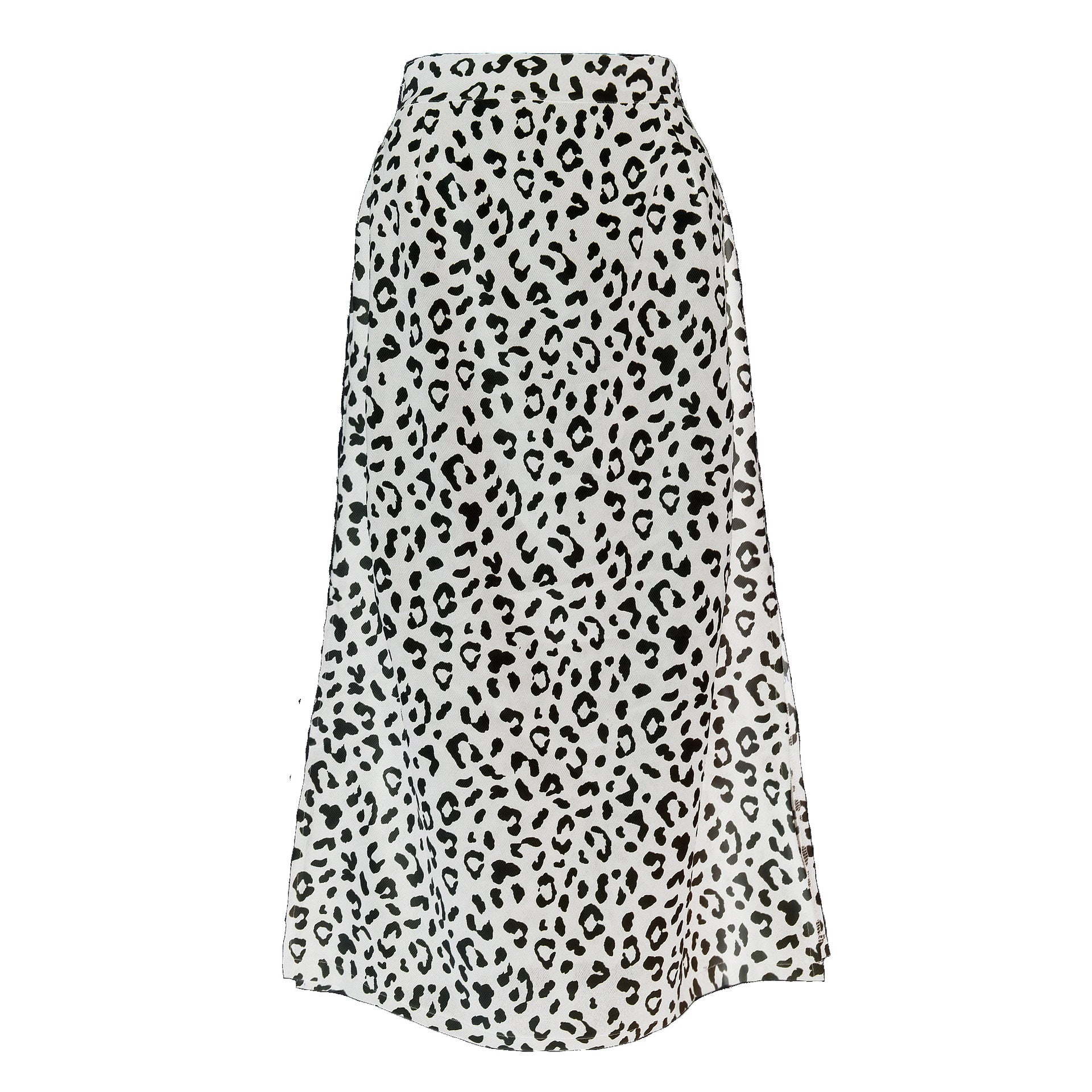 Mid length leopard outlet skirts ladies