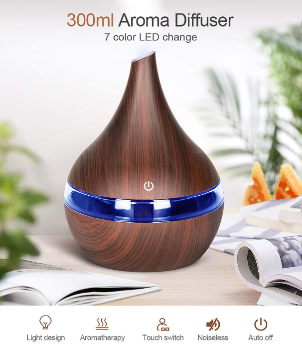 Li Diffusers 300ml Ultrasonic Essential Oil Diffuser & Humidifier – Hyperli