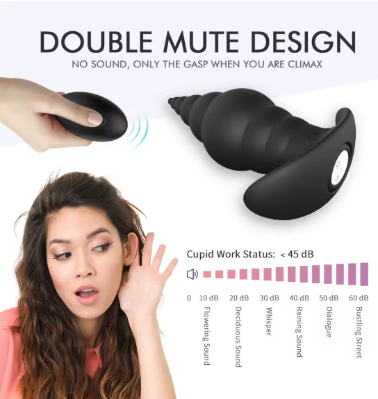3-Piece Wireless Control Anal Massage Butt Plug Hyperli 3-Piece Wireless Control Anal Massage Butt Plug Hyperli