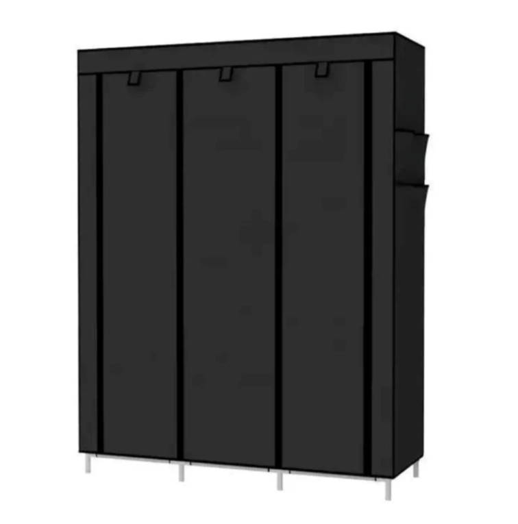 3 Rack Wardrobe Nu Dekor Triple Wardrobe Storage Rack – Hyperli