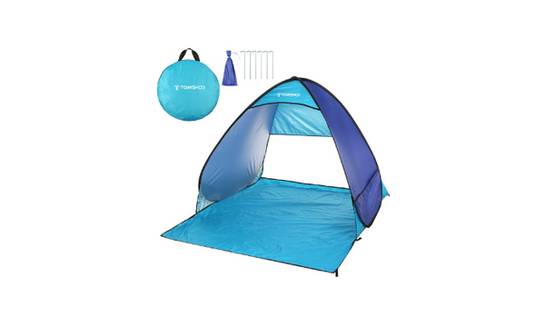 Amazonbasics pop up outlet beach tent