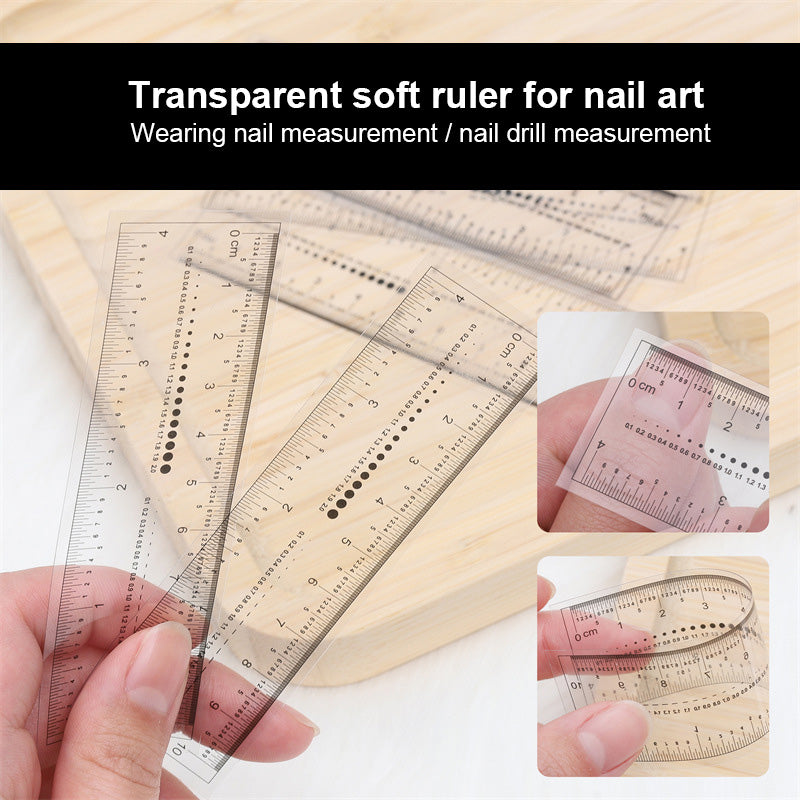 10PCS Fake Nails Measuring Rulers – Hyperli